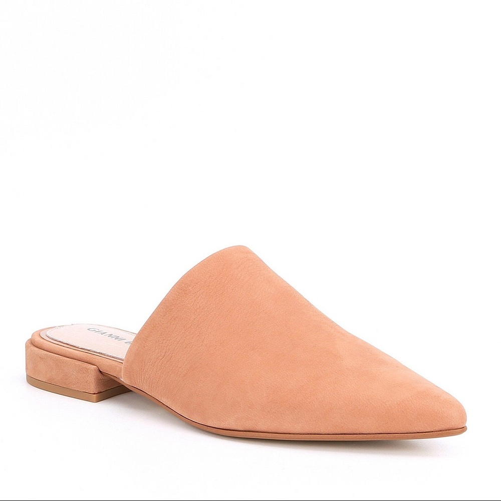 Gianni Bono Block Heel Mules